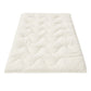Single Giselle Bedding Pillowtop Mattress Topper 5cm Reversible Cooling & Soft Coral Fleece Pad