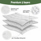 Double Giselle Bedding Mattress Topper 5cm Coral Fleece