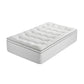 King Single Giselle Bedding Mattress Topper 5cm Coral Fleece