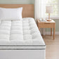 King Single Giselle Bedding Mattress Topper 5cm Coral Fleece