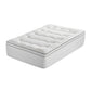 Single Giselle Bedding Mattress Topper 5cm Coral Fleece