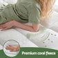 Single Giselle Bedding Mattress Topper 5cm Coral Fleece