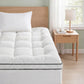 Single Giselle Bedding Mattress Topper 5cm Coral Fleece