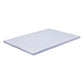 Double Giselle Bedding Natural Latex Mattress Topper, 7-Zone Pressure Relief Bed Pad