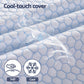 Double Giselle Bedding Natural Latex Mattress Topper, 7-Zone Pressure Relief Bed Pad