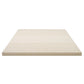 King Giselle Bedding Latex Mattress Topper, 7.5cm Thick 7-Zone Pressure Relief Bed Pad Beige
