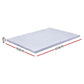 Queen Giselle Bedding Natural Latex Mattress Topper, 7-Zone Pressure Relief Bed Pad