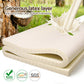 Single Giselle Bedding Latex Mattress Topper, 5cm Thick Cooling Bed Pad