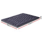 King Giselle Bedding 5cm Pillowtop Topper Bamboo Polyester Blend Fibre Pad 500GSM