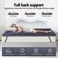 King Single Giselle Bedding 5cm Pillowtop Topper Bamboo Polyester Blend Fibre Pad 500GSM