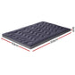 Queen Giselle Bedding 5cm Pillowtop Topper Bamboo Polyester Blend Fibre Pad 500GSM