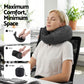 Travel Pillow Soft & Washable Cover with Storage Bag - Dark Grey