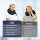 Travel Pillow Soft & Washable Cover with Storage Bag - Dark Grey