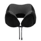 Travel Pillow Soft & Washable Cover with Storage Bag - Black