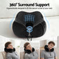 Travel Pillow Soft & Washable Cover with Storage Bag - Black