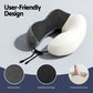 Travel Pillow Soft & Washable Cover with Storage Bag - Grey