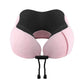 Travel Pillow Soft & Washable Cover with Storage Bag - Pink