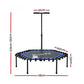 Everfit 48inch Hexagon Fitness Trampoline Rebounder Adjustable Handrail Blue