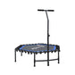 Everfit 48inch Hexagon Fitness Trampoline Rebounder Adjustable Handrail Blue