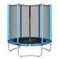 Everfit Trampoline 6FT Kids Trampolines Safety Net Pad Round Blue