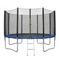 Everfit 12FT Kids Trampoline with Blue Tent Cover Ladder Rebounder Outdoor Toys