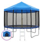 Everfit 12FT Kids Trampoline with Blue Tent Cover Ladder Rebounder Outdoor Toys