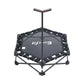 Everfit Fitness Foldable Trampoline Rebounder Adjustable Handle Indoor Exercise Black