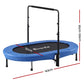 Everfit 56-Inch Foldable Fitness Trampoline Indoor Rebounder Adjustable Handrail