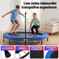 Everfit 56-Inch Foldable Fitness Trampoline Indoor Rebounder Adjustable Handrail