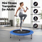 Everfit 40-Inch Fitness Trampoline Rebounder Mini Round Trampoline Home Workouts