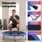 Everfit 40-Inch Fitness Trampoline Rebounder Mini Round Trampoline Home Workouts