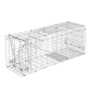 Humane Animal Trap Cage 94x34x36cm - Silver