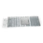 Humane Animal Trap Cage 94x34x36cm - Silver