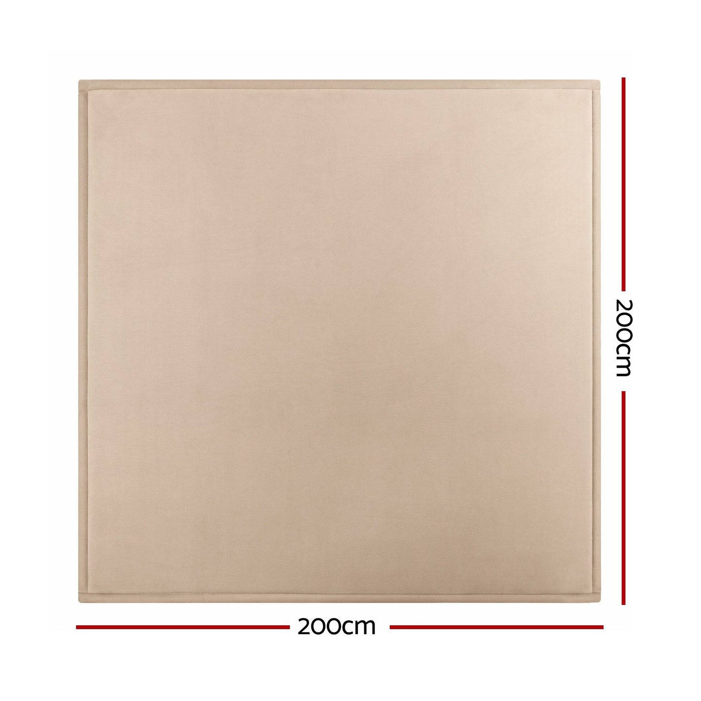 Libor 200x200cm 200x200cm Tatami Mat Floor Mattress 3cm Thick Futon Mattresses Mellow Mat Rugs Living Room Beige Beige