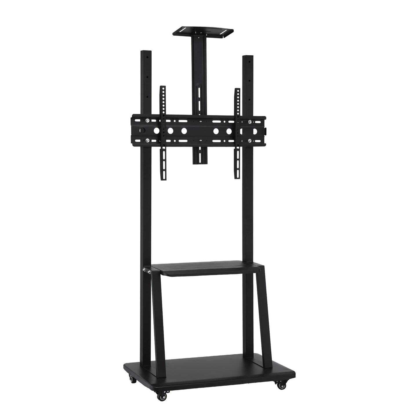 TV Stand 32-70" Universal Mobile Adjustable Height TV Stand with Wheels