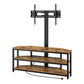 Corner TV Stand 32-70" w/ Mount LED Lights & Power Outlet Space Saving