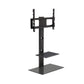 Floor TV Stand with Bracket Shelf Mount