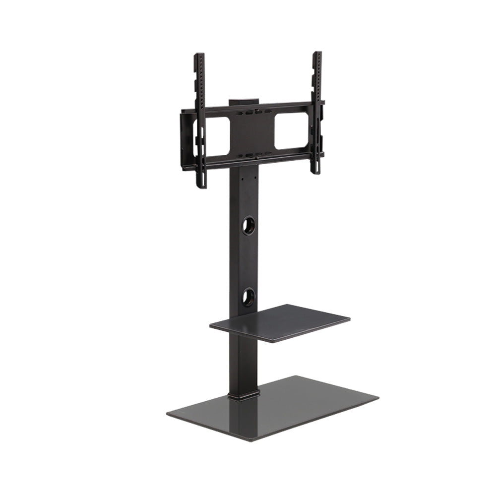 Floor TV Stand with Bracket Shelf Mount