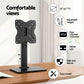 TV Stand Bracket for 19 - 43 inch TVs Table Top Desktop Universal Swivel
