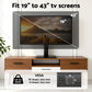 TV Stand Bracket for 19 - 43 inch TVs Table Top Desktop Universal Swivel