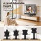 TV Stand Bracket for 19 - 43 inch TVs Table Top Desktop Universal Swivel