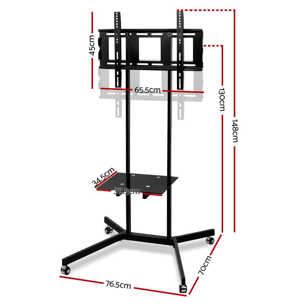 TV Mount on Stand - Black