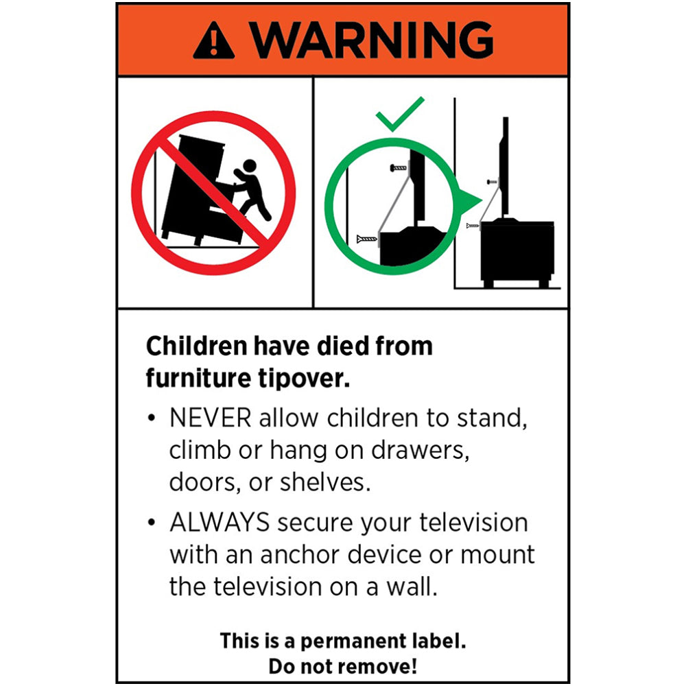 TV Mount on Stand - Black