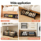 Set of 4 Under Bed Storage Containers Metal Boxes Quilt Organiser with Wheels