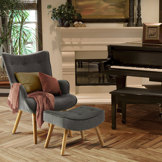 Lounge Accent Chair - Charcoal