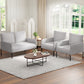 Moxie Armchair 4 Seater Sofa Set Pillow - Grey