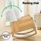 Maureen Armchair Accent Chair Curved Bouclé - White