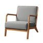 Myla Armchair Fabric Light - Grey