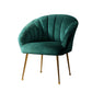 Michelle Accent Velvet Lounge Armchair - Green