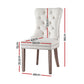 Blythe Set of 2 Dining Chairs Velvet - Beige
